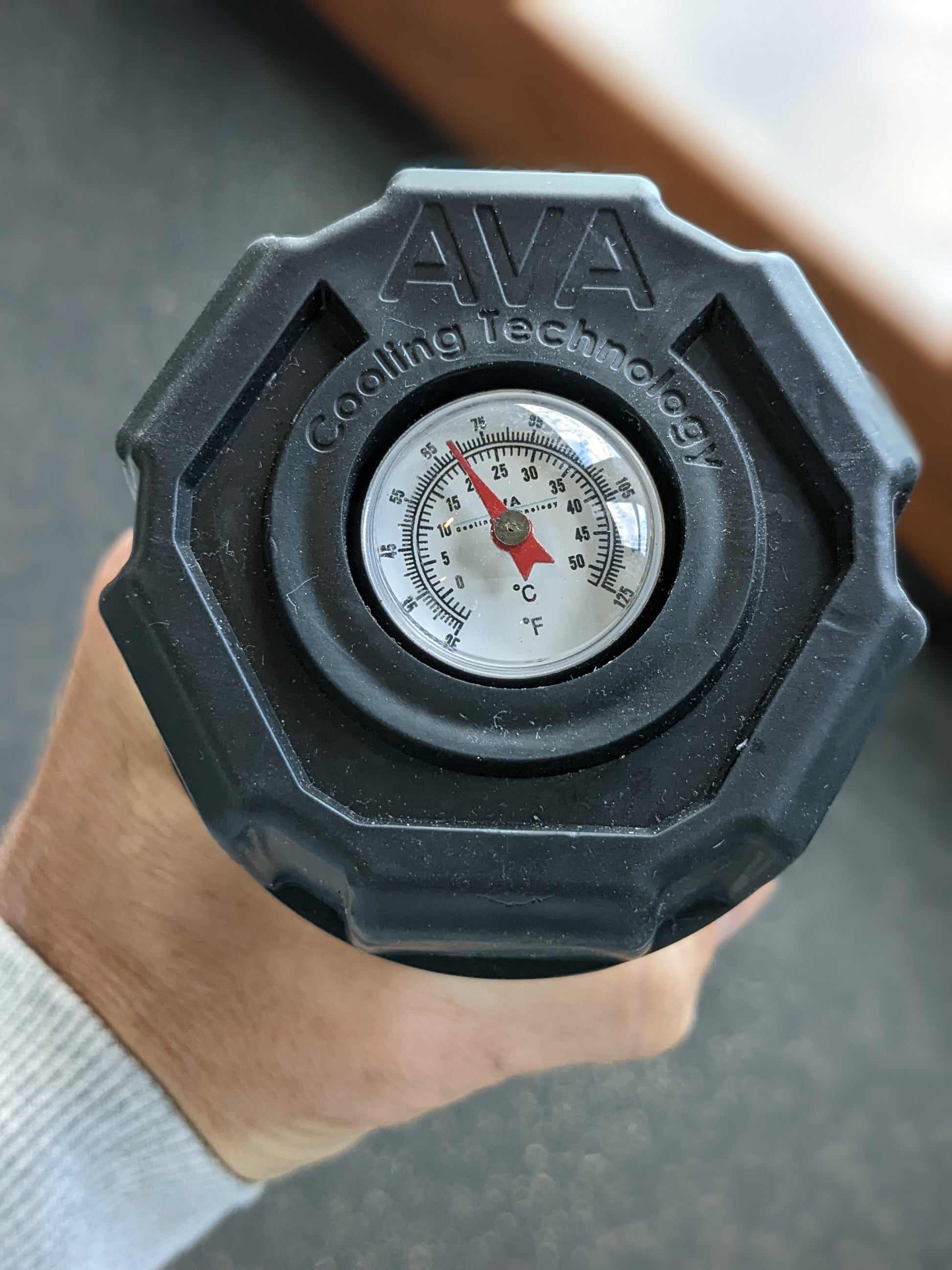 AF Charge Bar End Cap with thermometer